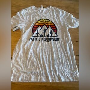 Bella Canvas Cream and Yellow‎ Short Sleeve Tee